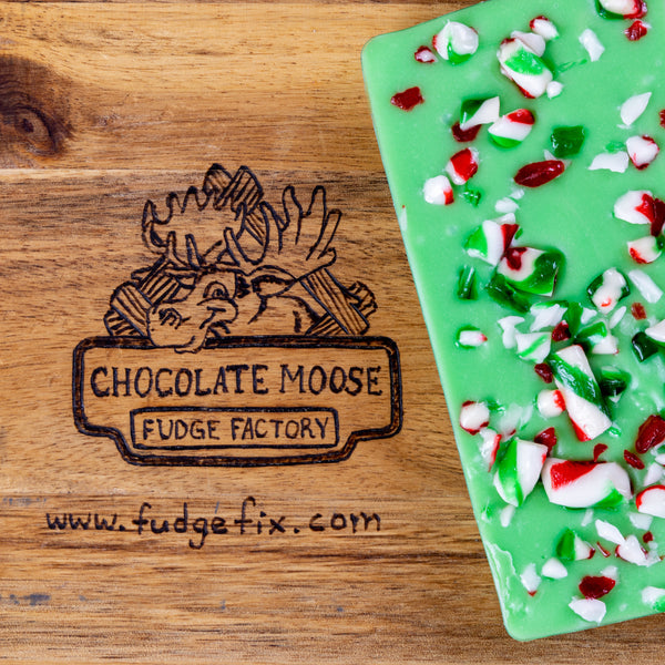 Candy Cane Fudge - 110g Fudge Bar