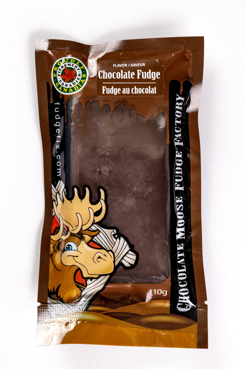 Chocolate 110g Fudge Bar Chocolate Moose Fudge Factory