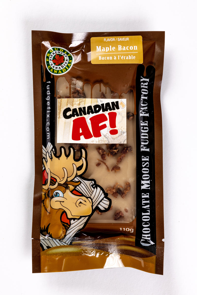 Canadian AF 110g Fudge Bar Chocolate Moose Fudge Factory