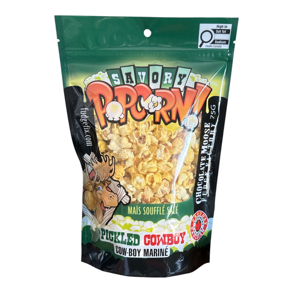 NEW 75g Savory Popcorn - PICKLED COWBOY