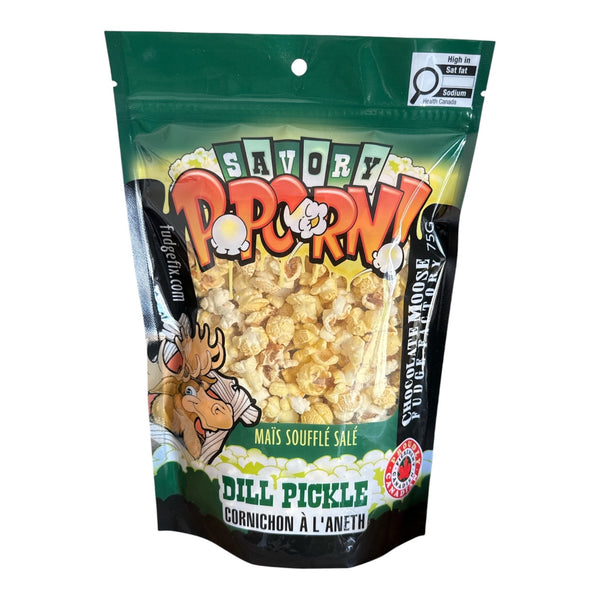 NEW 75g Savory Popcorn - DEADLY DILL PICKLE SET OF 6