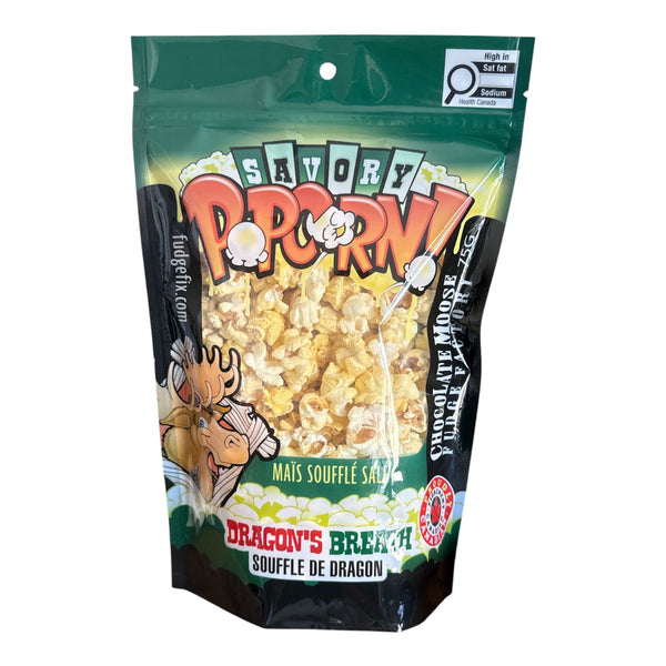 NEW 75g Savory Popcorn - DRAGONS BREATH