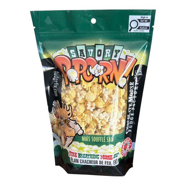 NEW 75g Savory Popcorn - FIRE BREATHING MOOSE, EH? SET OF 6