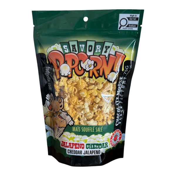 NEW 75g Savory Popcorn - JALAPENO CHEDDAR SET OF 6