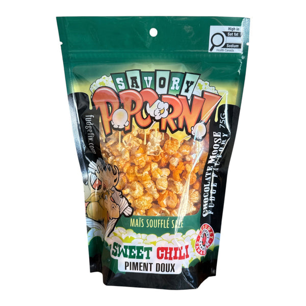 NEW 75g Savory Popcorn - SWEET CHILLI