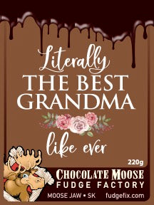 Fudge 220g Clamshell "Litterally best Grandma like ever"