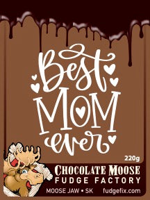 Fudge 220g Clamshell "Best Mom Ever"