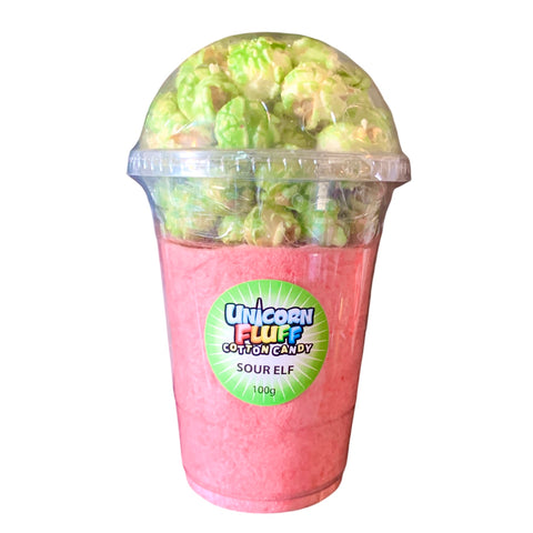 CHRISTMAS UNICORN FLUFF SOUR ELF SET OF 6