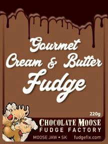 Fudge 220g Clamshell "Gourmet Cream & Butter Fudge"