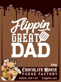 Fudge 220g Clamshell "Flippin Great Dad"