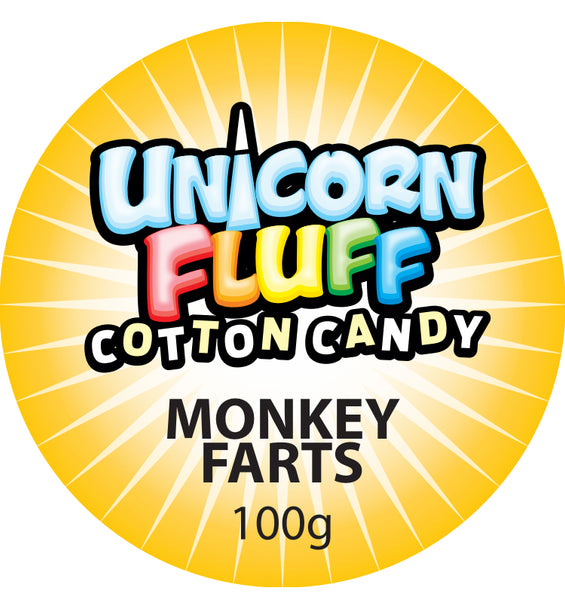 UNICORN FLUFF A - MONKEY FARTS SET OF 6