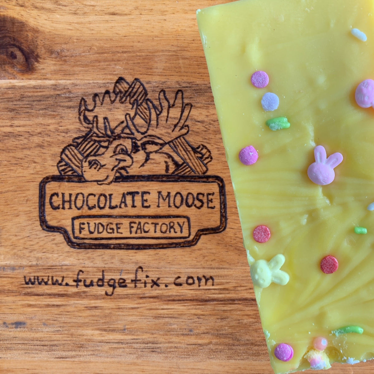Fluffy Bunny Bites Chocolate Moose Fudge Factory