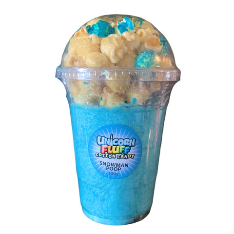 CHRISTMAS UNICORN FLUFF SNOWMAN POOP SET OF 6