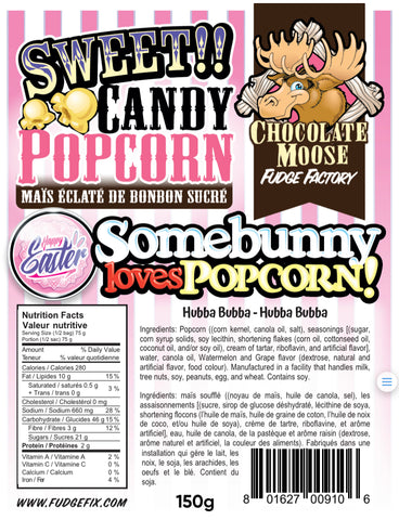 Happy Easter Candy Popcorn "Some Bunny Loves you"