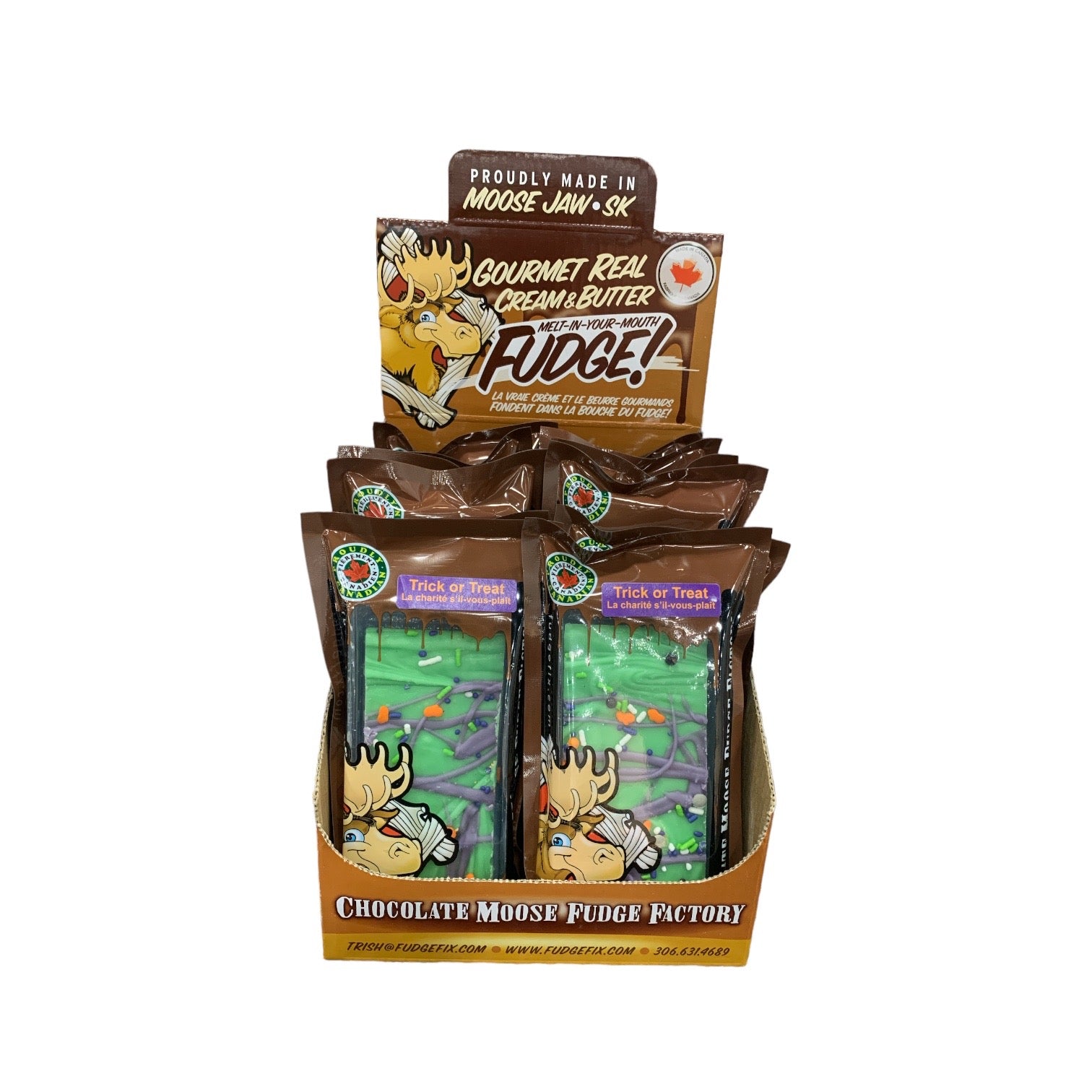 HALLOWEEN TRICK OR TREAT 110G FUDGE BAR