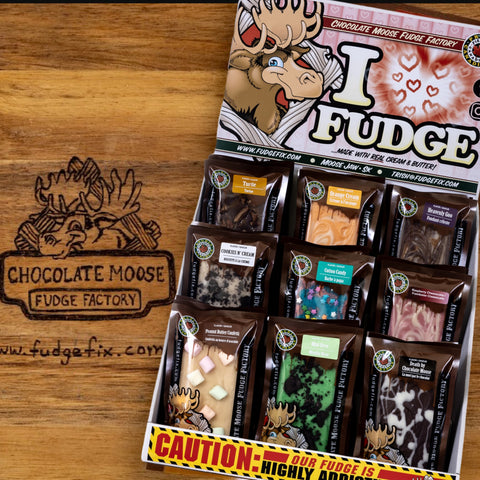 I ♥️ Fudge Valentines Fudge Displayer Wholesale