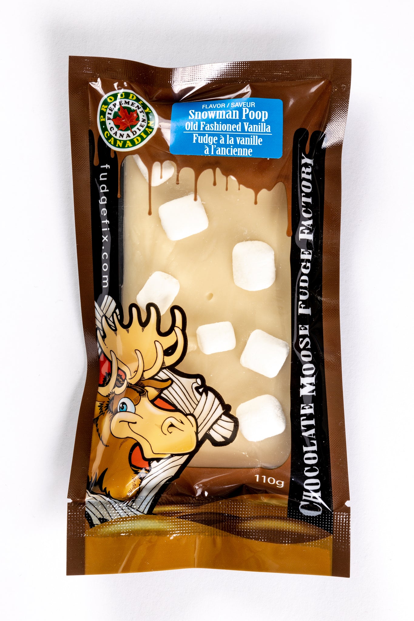 Snowman Poop: Old Fashioned Vanilla - 110g Fudge Bars