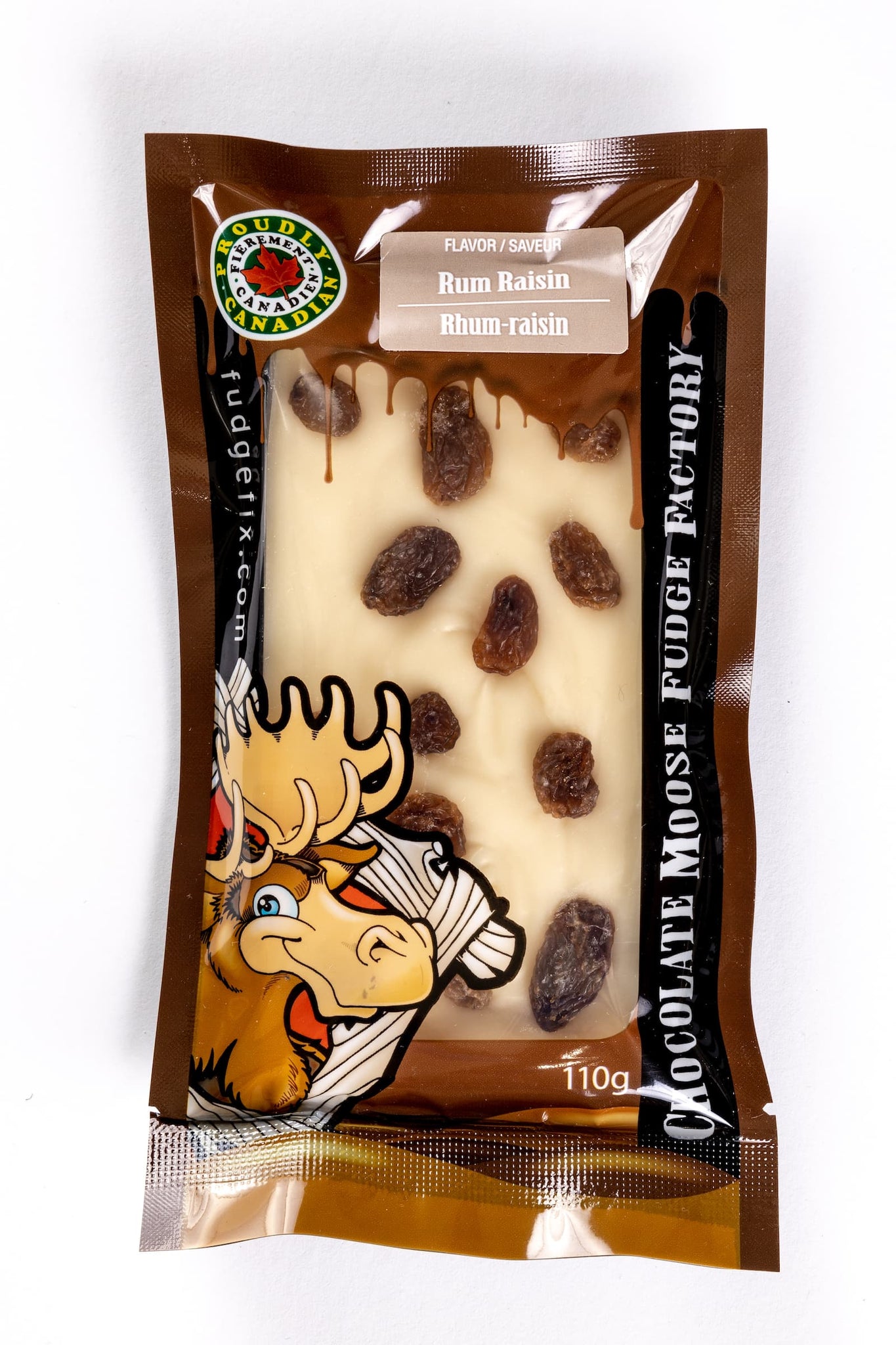 Rum Raisin - 110g Fudge Bars