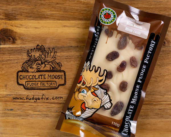 Rum Raisin - 110g Fudge Bars