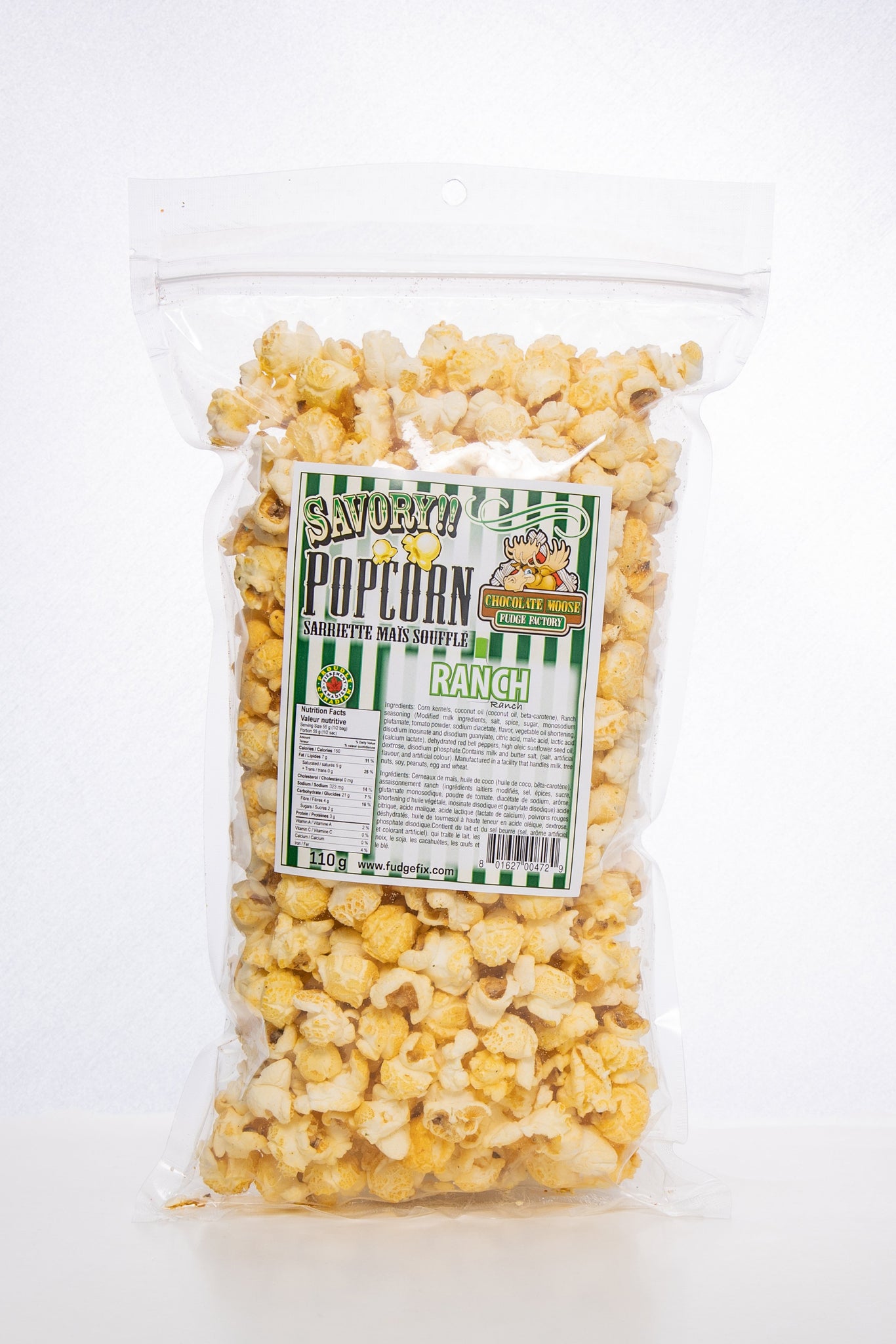 Ranch- Savory Popcorn