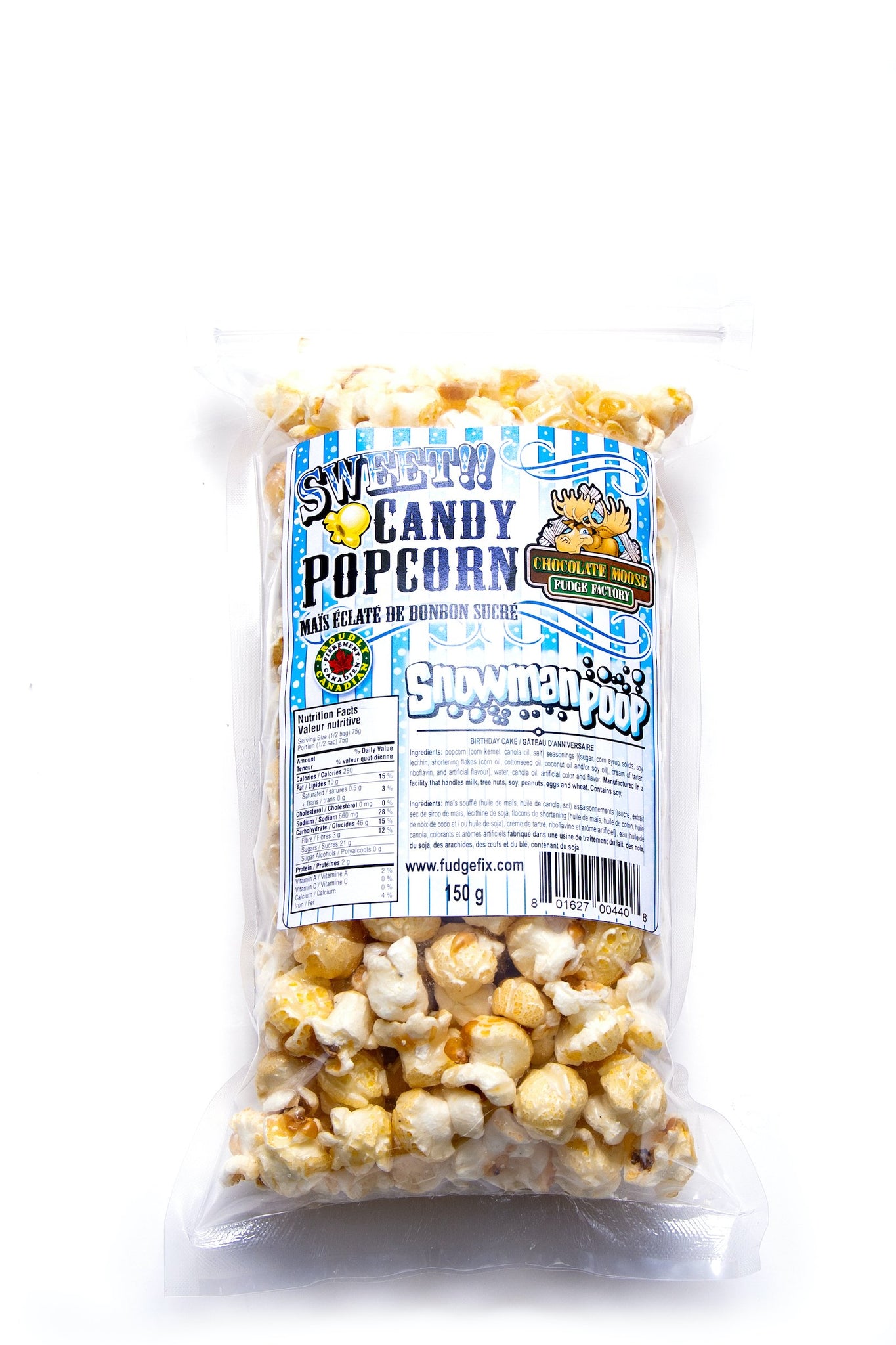 Snowman Poop - Sweet Candy Popcorn Set of 6