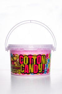 Bubble Gum - Cotton Candy Pail with handle Set of 6