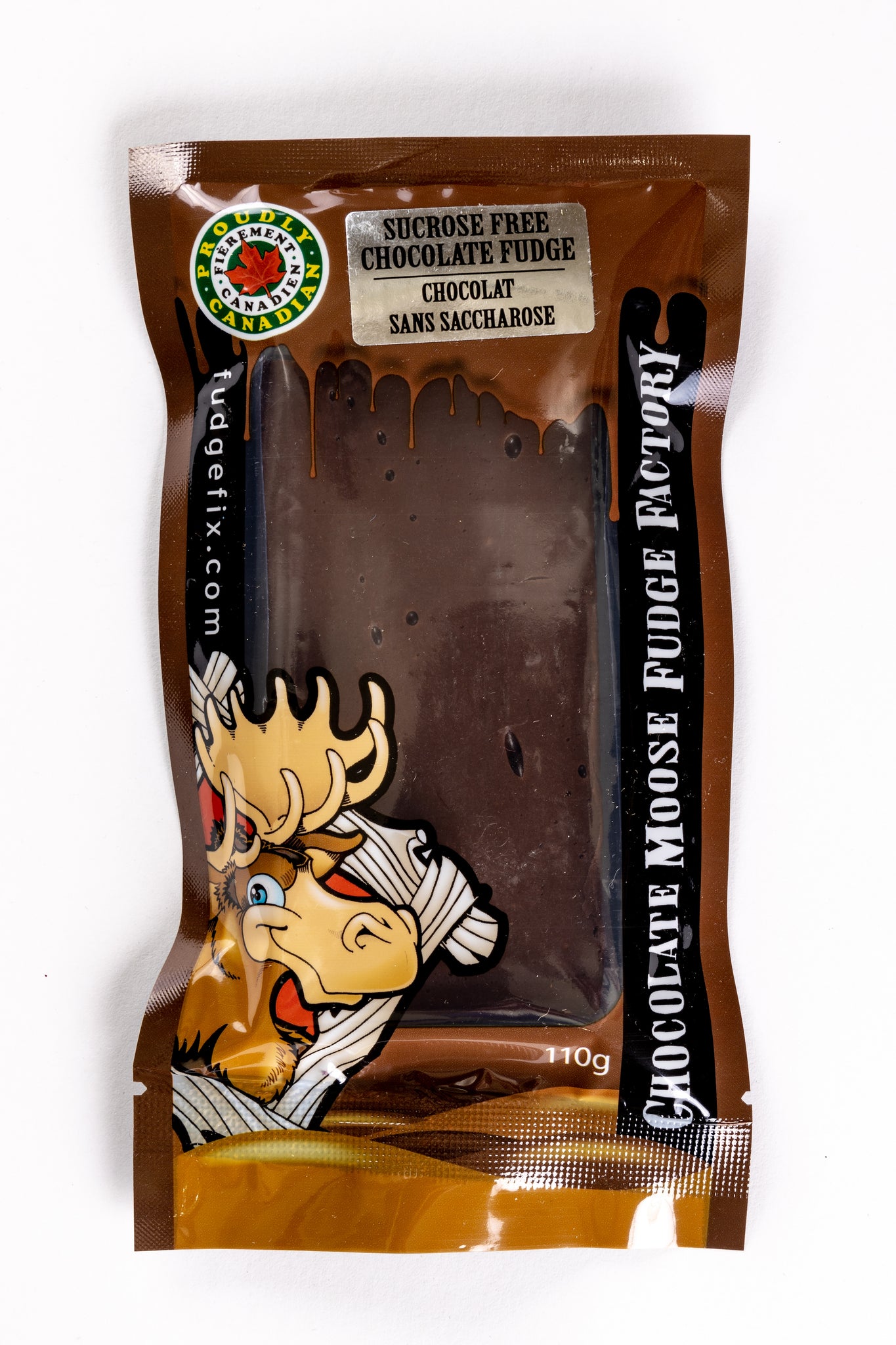 Sucrose Free Chocolate Fudge - 110g Fudge Bar