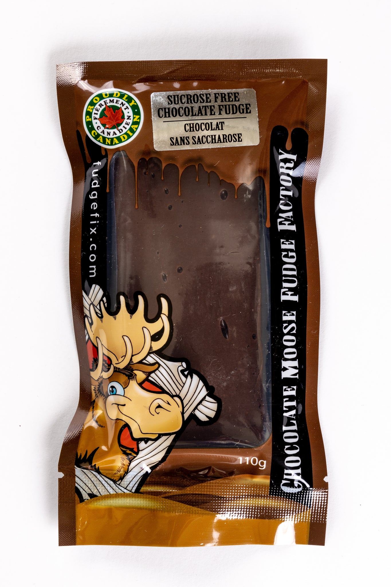 Sucrose Free Chocolate Fudge - 110g Fudge Bar