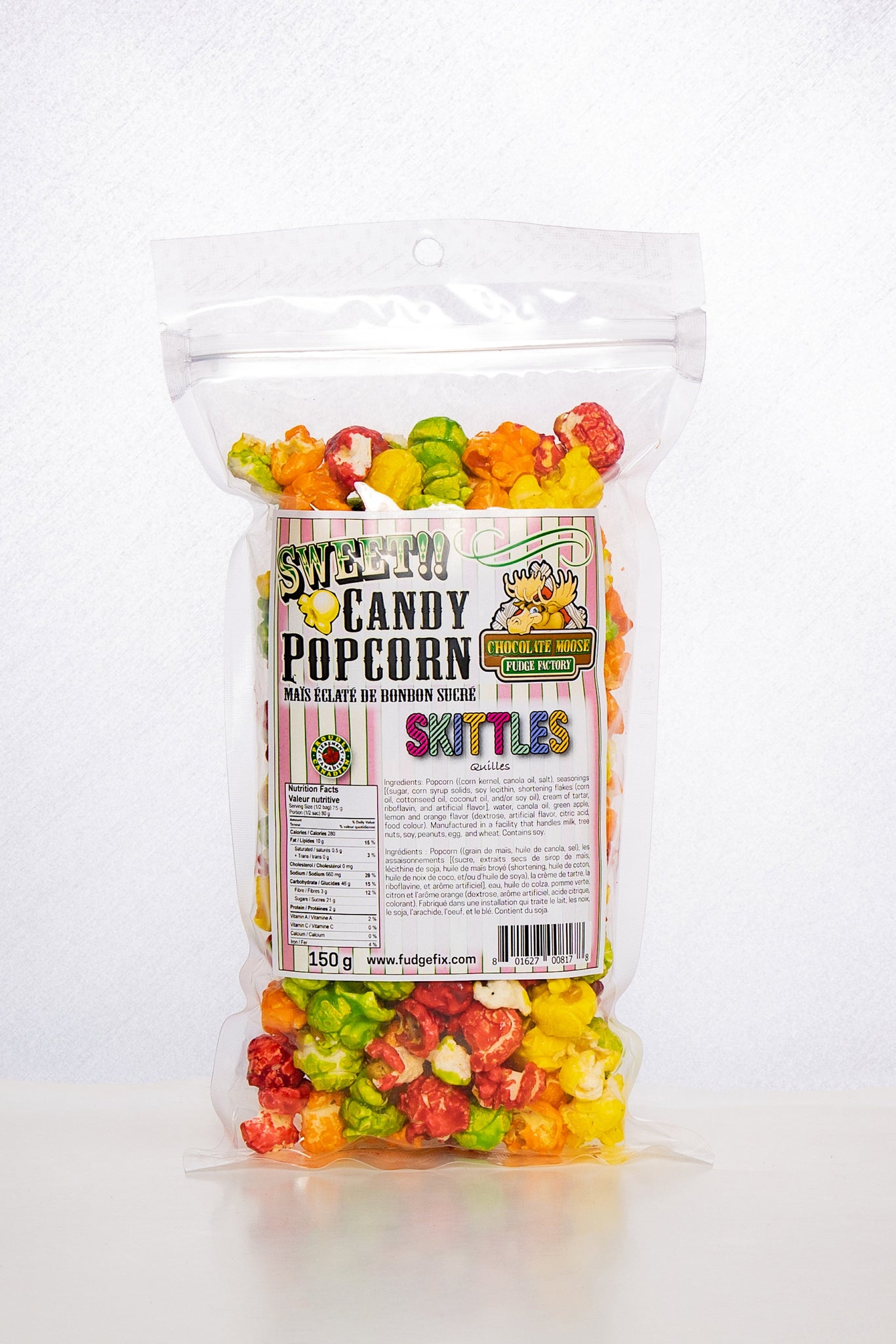 Skittles - Sweet Candy Popcorn Set of 6