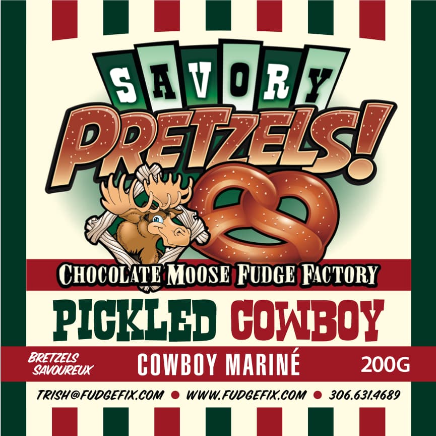 Pickled Cowboy - Savory Pretzels 200G