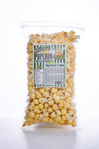 Dilly Sour Cream & Onion - Savory Popcorn Set of 6 bags per flavor