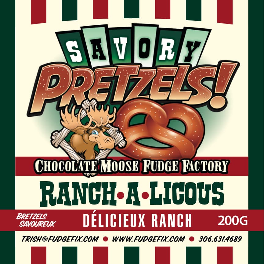 Ranch-a-licious - Savory Pretzels 200G