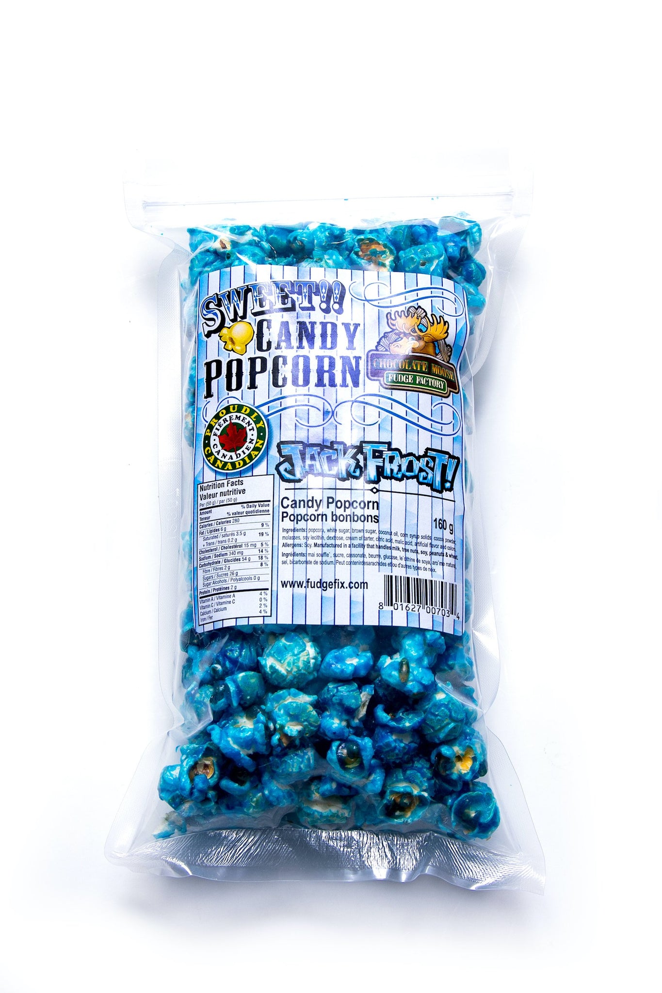 Jack Frost - Sweet Candy Popcorn Set of 6