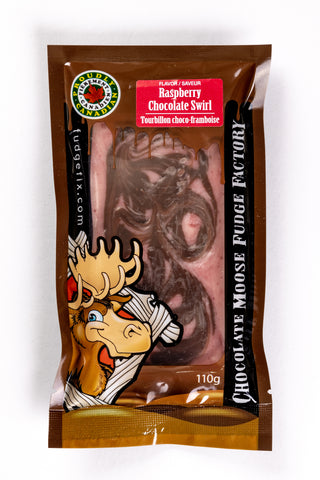 Raspberry Chocolate Swirl - 110g Fudge Bar