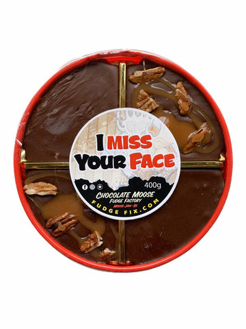 I Miss Your Face - COVID Sass Fudge Tray