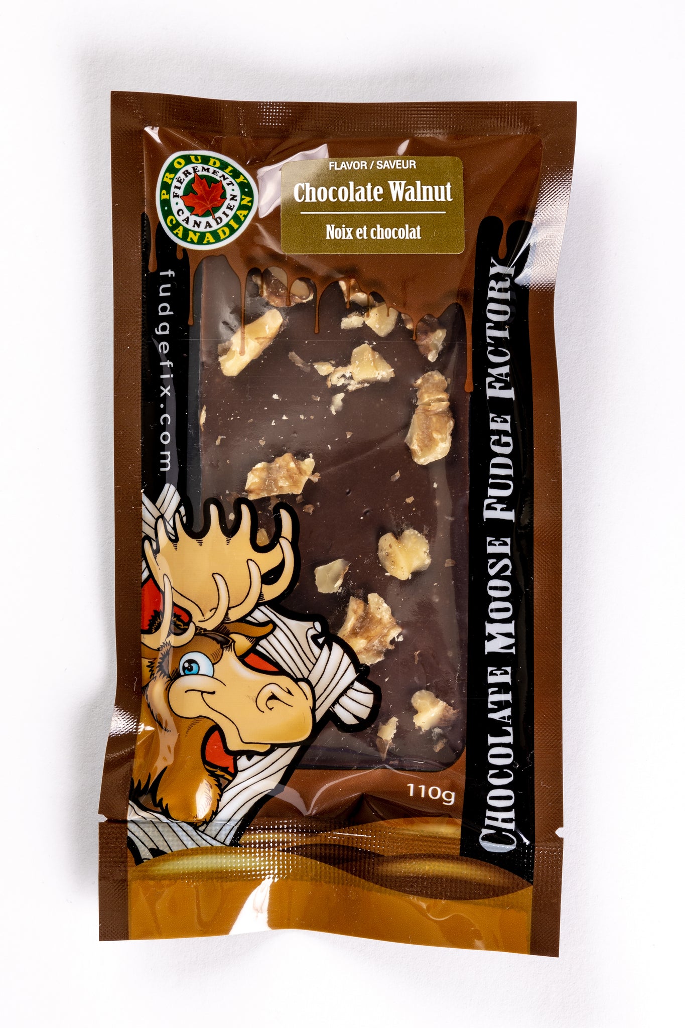 Chocolate Walnut - 110g Fudge Bar