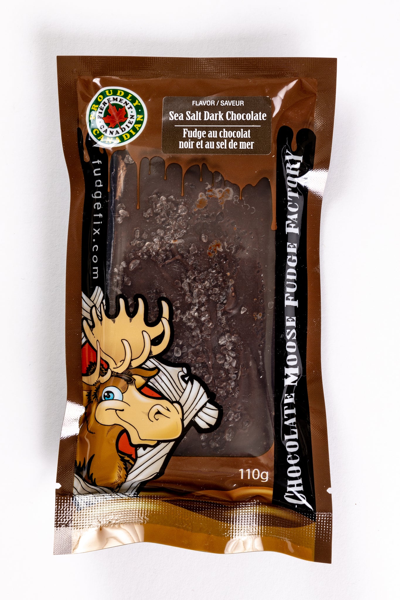 Sea Salt Dark Chocolate - 110g Fudge Bars