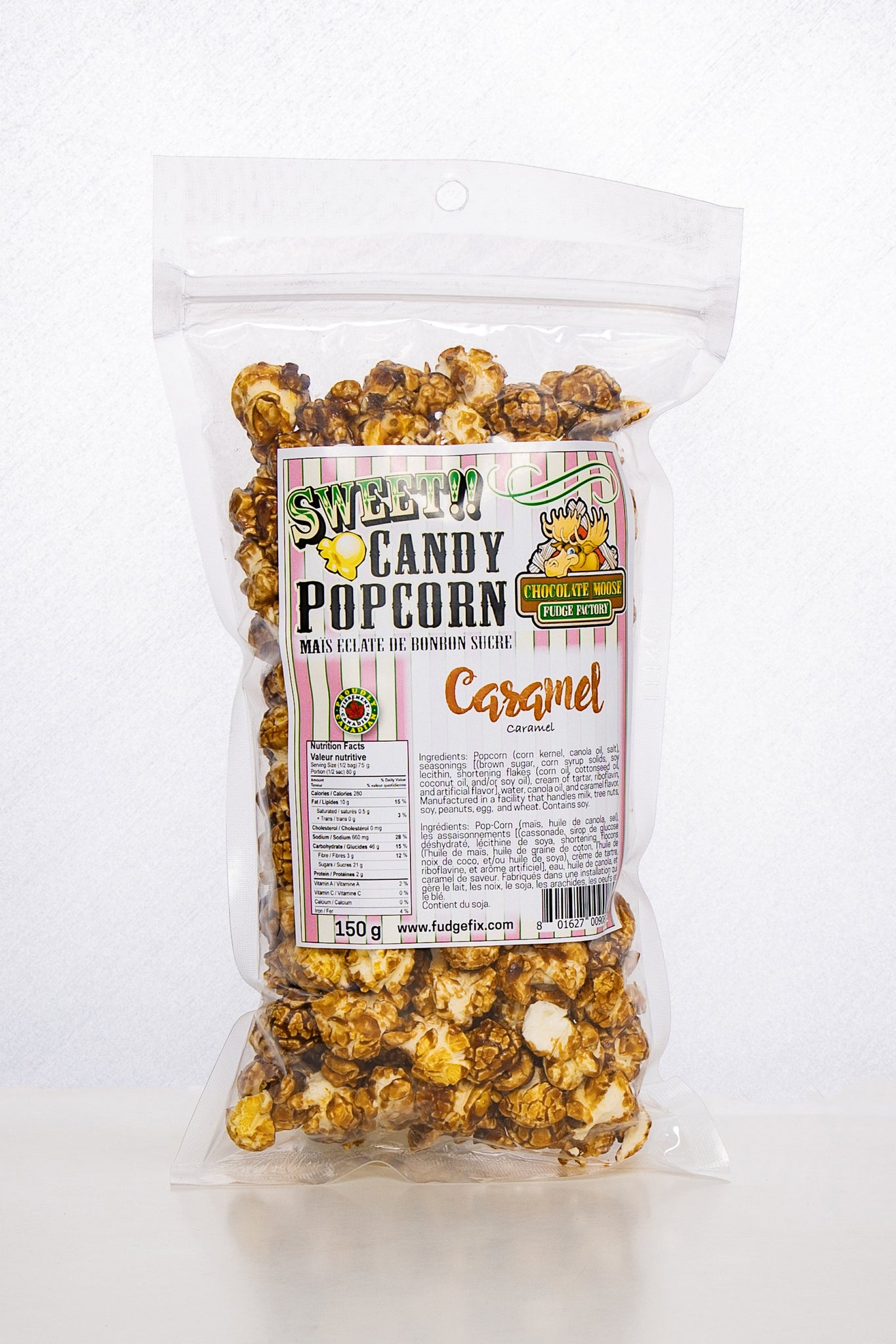Caramel - Sweet Candy Popcorn Set of 6