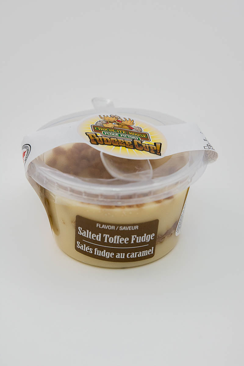 Salted Toffee Fudge - Fudge Cup 140g