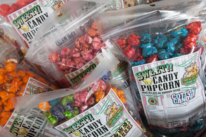 Sweet Candy Popcorn set of 6 per flavor