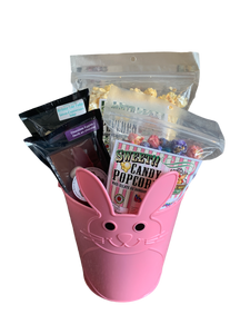 Pink Bunny Easter Basket