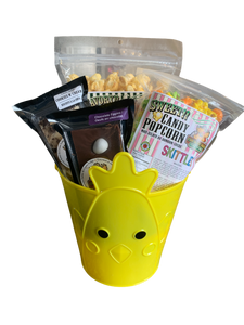 Yellow Chickie Easter Basket