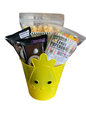 Yellow Chickie Easter Basket