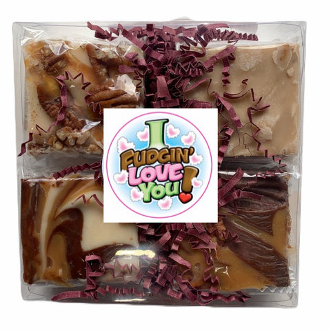 4pc Clear Acrylic Gift Box (Valentines)