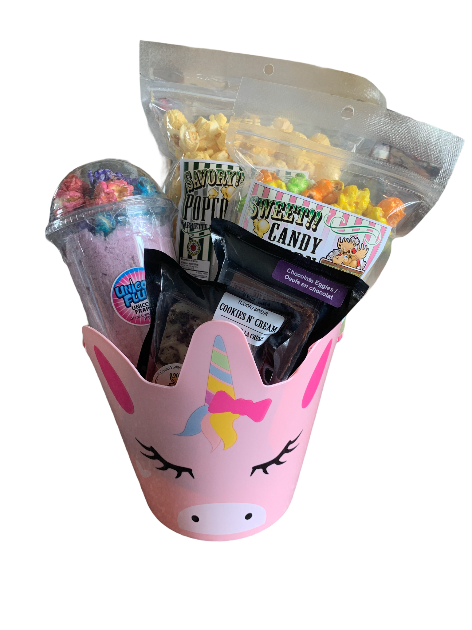 Pink Unicorn Easter Basket