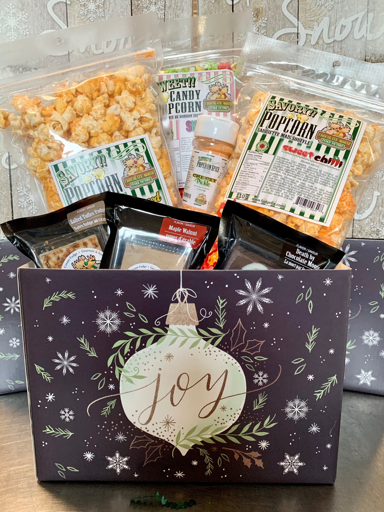 Joyful Christmas Gift Basket